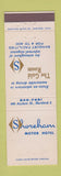 Matchbook Cover - Shoreham Motor Hotel Hartford CT