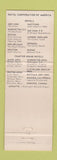 Matchbook Cover - Charter House Hotels WEAR