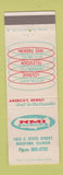 Matchbook Cover - National Motor Inn Rockford IL WEAR