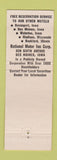 Matchbook Cover - National Motor Inn Rockford IL WEAR