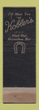 Matchbook Cover - Johnny Kobler's WEAR