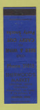 Matchbook Cover - Sherwoods Market Lebanon OH