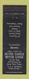 Matchbook Cover - Silver Saddle Motor Lodge Estes Park Colorado WEAR