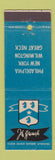 Matchbook Cover - John Wanamaker Philadelphia PA New York City Wilmington