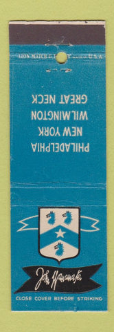 Matchbook Cover - John Wanamaker Philadelphia PA New York City Wilmington