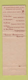 Matchbook Cover - Charterhouse Motor Hotels Newton Waltham MA Bangor ME