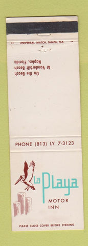 Matchbook Cover - La Playa Motor Inn Naples FL