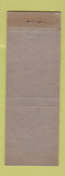 Matchbook Cover - Wilbarger Hotel Vernon TX WORN