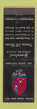 Matchbook Cover - Rib Room Sonnabend Hotels Chicago Cleveland Boston