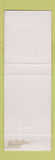 Matchbook Cover - Pak Rapid Philadelphia PA MISCUT