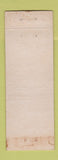 Matchbook Cover - King's New Place Portland OR WORN TAPED