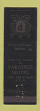 Matchbook Cover - Paradise Motel