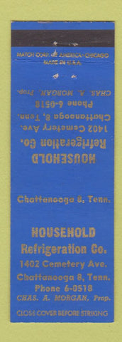 Matchbook Cover - Household Refrigeration Chattanooga TN