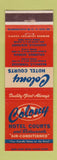 Matchbook Cover - Colony Hotel Courts Nashville TN Louisville KY Columbus GA