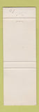 Matchbook Cover - Concordia Club Pittsburgh PA