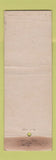Matchbook Cover - New Hotel Jefferson ST Louis MO WEAR