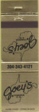 Matchbook Cover - Joey's Charleston WV