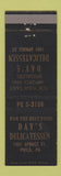 Matchbook Cover - Day's Deli Philadelphia PA