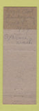 Matchbook Cover - Armstrong's Linoleum Spokane WA WEAR