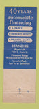 Matchbook Cover - Union Investment Company Detroit MI