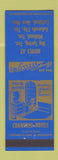 Matchbook Cover Crawford Hotels Big Spring Midland Colorado City TX Carlsbad NM