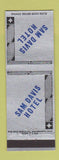 Matchbook Cover - Sam Davis Hotel Nashville TN