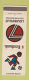 Matchbook Cover - Firstbank Louisville KY basketball ABA Kentucky Colonels