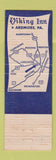 Matchbook Cover - Viking Inn Ardmore PA