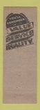 Matchbook Cover - Better Radio Service Records lps music GREEN