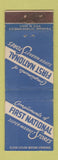 Matchbook Cover - First National Super Markets Grocery