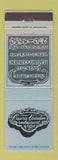 Matchbook Cover - Casina Valadier Restaurant French Italian WEAR