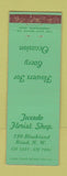 Matchbook Cover - Tuxedo Florist Shop Flowers WEAR