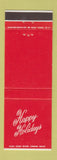 Matchbook Cover - First Federal Savings St Petersburg FL Christmas