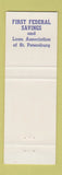Matchbook Cover - First Federal Savings St Petersburg FL Christmas