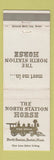 Matchbook Cover - North Station Horse Boston MA train WEAR