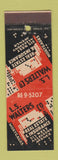Matchbook Cover - LS Walters Insurance Real Estate Philadelphia PA deco