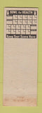 Matchbook Cover - Good Will Fire Company Myerstown PA bowling WEAR