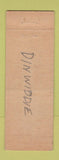 Matchbook Cover - Gray Insurance Maryville AETNA WEAR