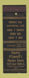 Matchbook Cover - Charley O'Connell's Marine Room ADVANCE