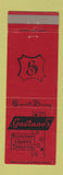 Matchbook Cover - Gaetano's Restaurant Pueblo Colorado