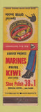 Matchbook Cover - Kiwi Shoe Polish Marines