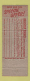 Matchbook Cover - Kiwi Shoe Polish Marines