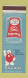 Matchbook Cover - Snoboy Standby Canned Food