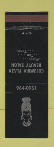 Matchbook Cover - Columbia Plaza Beauty Salon