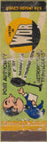 Matchbook Cover - NYC Port Authority 30's POOR
