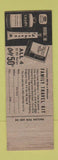 Matchbook Cover - Bexel Vitamins McKesson's