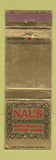 Matchbook Cover - Nau's Restaurant Detroit MI WEAR