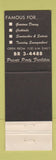 Matchbook Cover - Nau's Restaurant Detroit MI WEAR