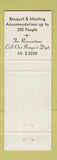 Matchbook Cover - Ottino's Restaurant WEAR