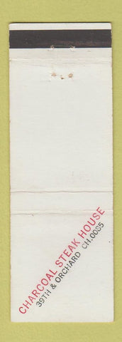 Matchbook Cover - Charcoal Steak House